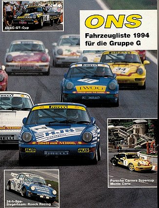 ONS-Fahrzeugliste Gruppe G 1994