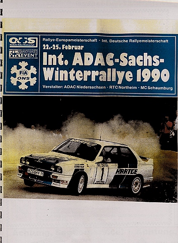 Rallye-Guide SACHS-Winterrallye 1990